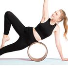De Rolwiel van de geschiktheidsyoga, Cork van de Yogacirkels van het Yogawiel TPE de Gymnastiektraining Achter Opleidingshulpmiddel leverancier
