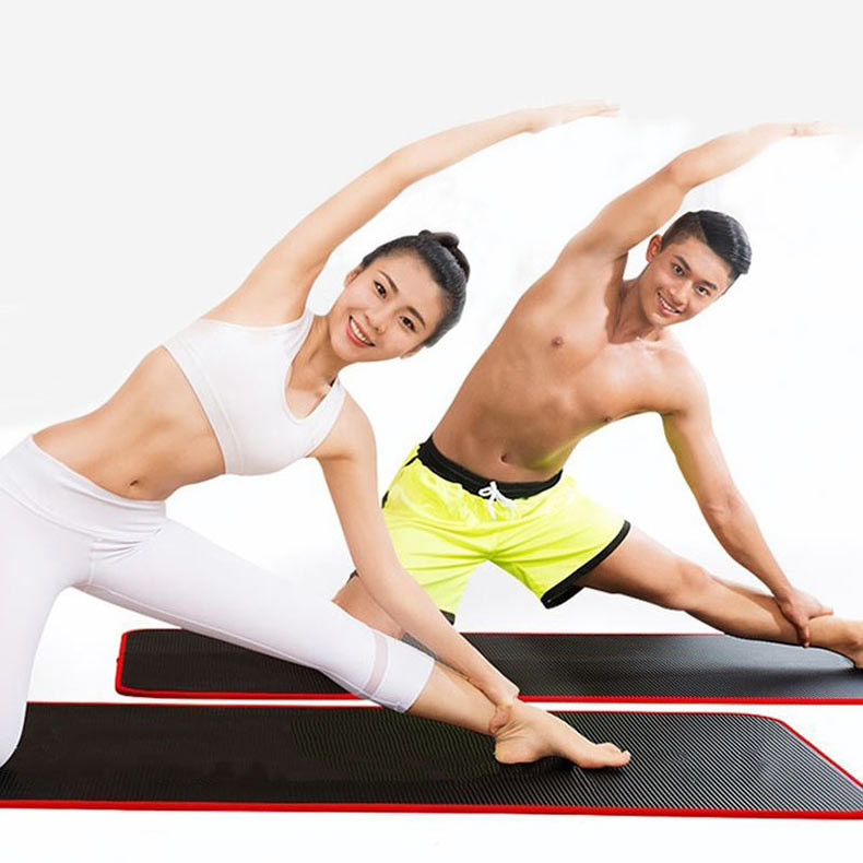 Van de de Yogamat van de Misstap niet Geschiktheid Extra Dikke de Yogamat 10mm NRB-Materiaal voor Mannen/Vrouwen leverancier