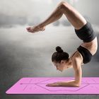 Misstap niet Fitness Yogamat/TPE-van de Yogamat van de de Gymnastiekoefening van Pilates de Stootkussens van de de Sportwoonkamer leverancier